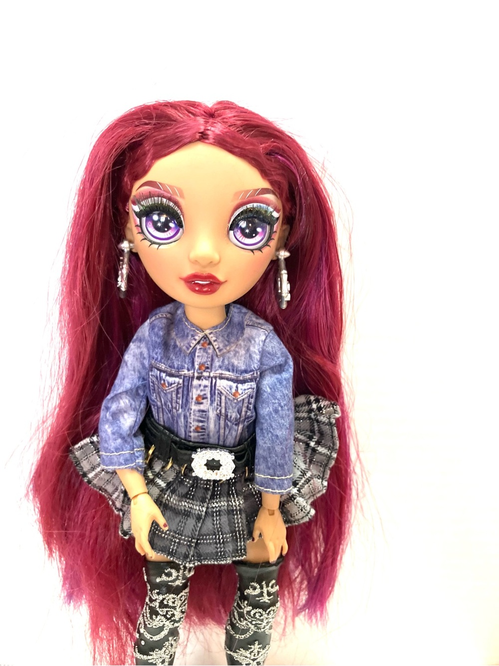 Rainbow High Mila Barrymore Fashion Doll Redressed Has Boots MGA
